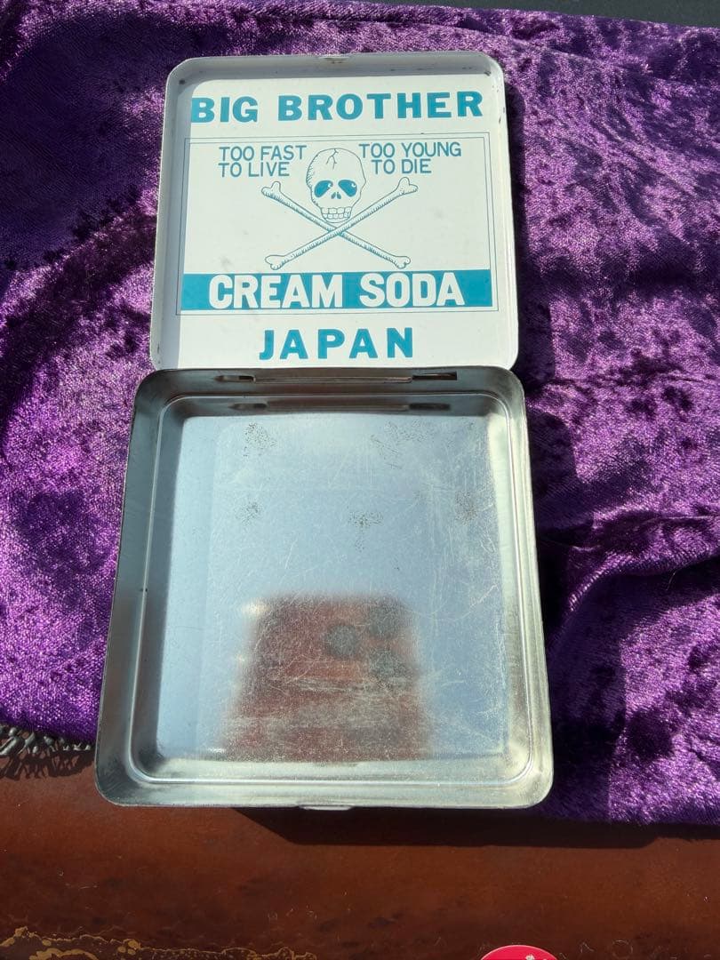 クリームソーダ★ 当時物●ビッグブラザーシガレットケース・たばこ入れ★希少