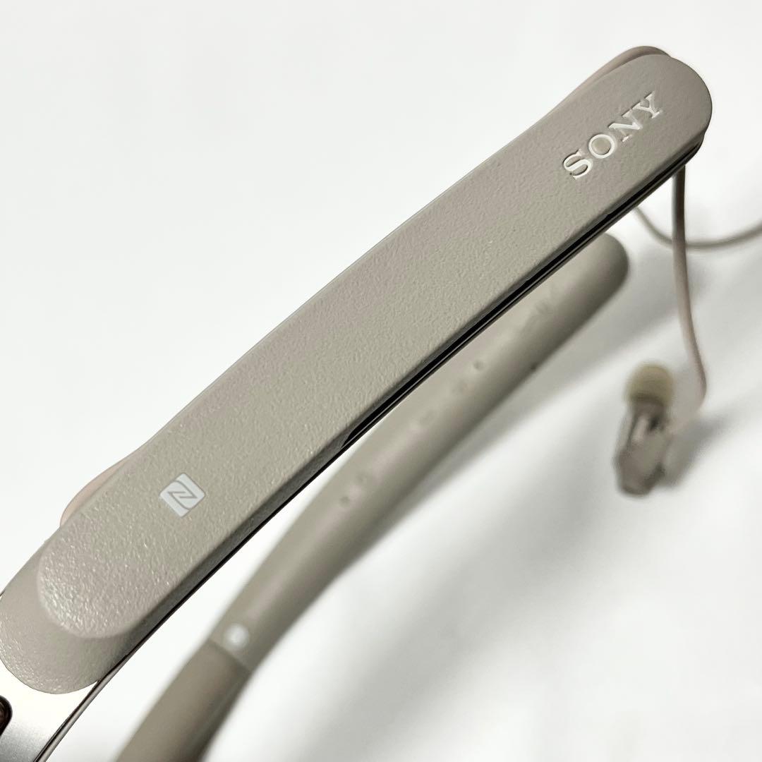 【美品】SONY ソニー Wl-1000X ワイヤレスステレオイヤホン ゴールド