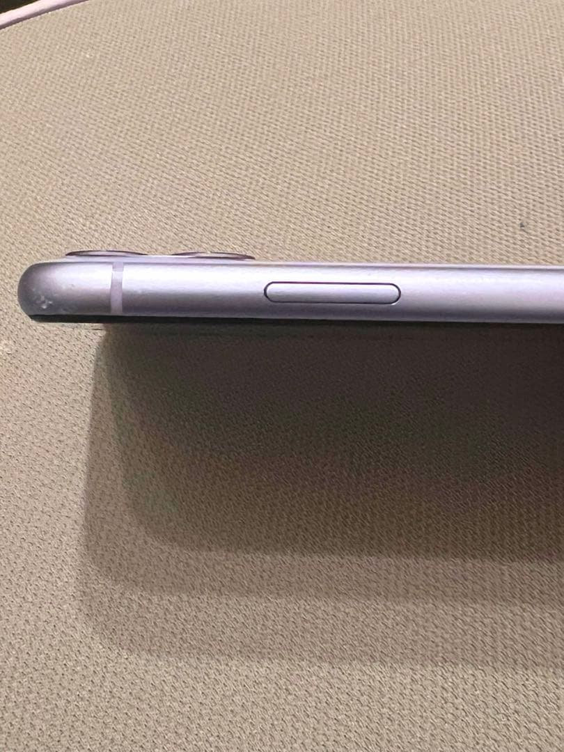 【バッテリー新品】iPhone 11 パープル 128GB SIMフリー