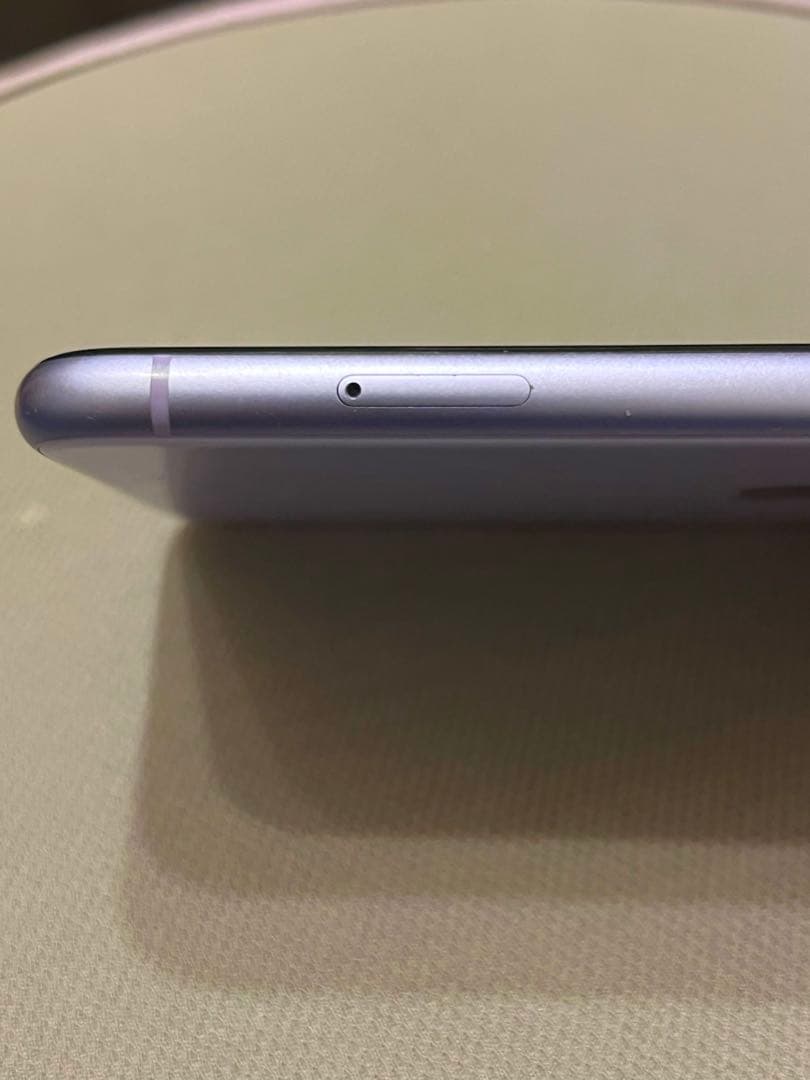 【バッテリー新品】iPhone 11 パープル 128GB SIMフリー
