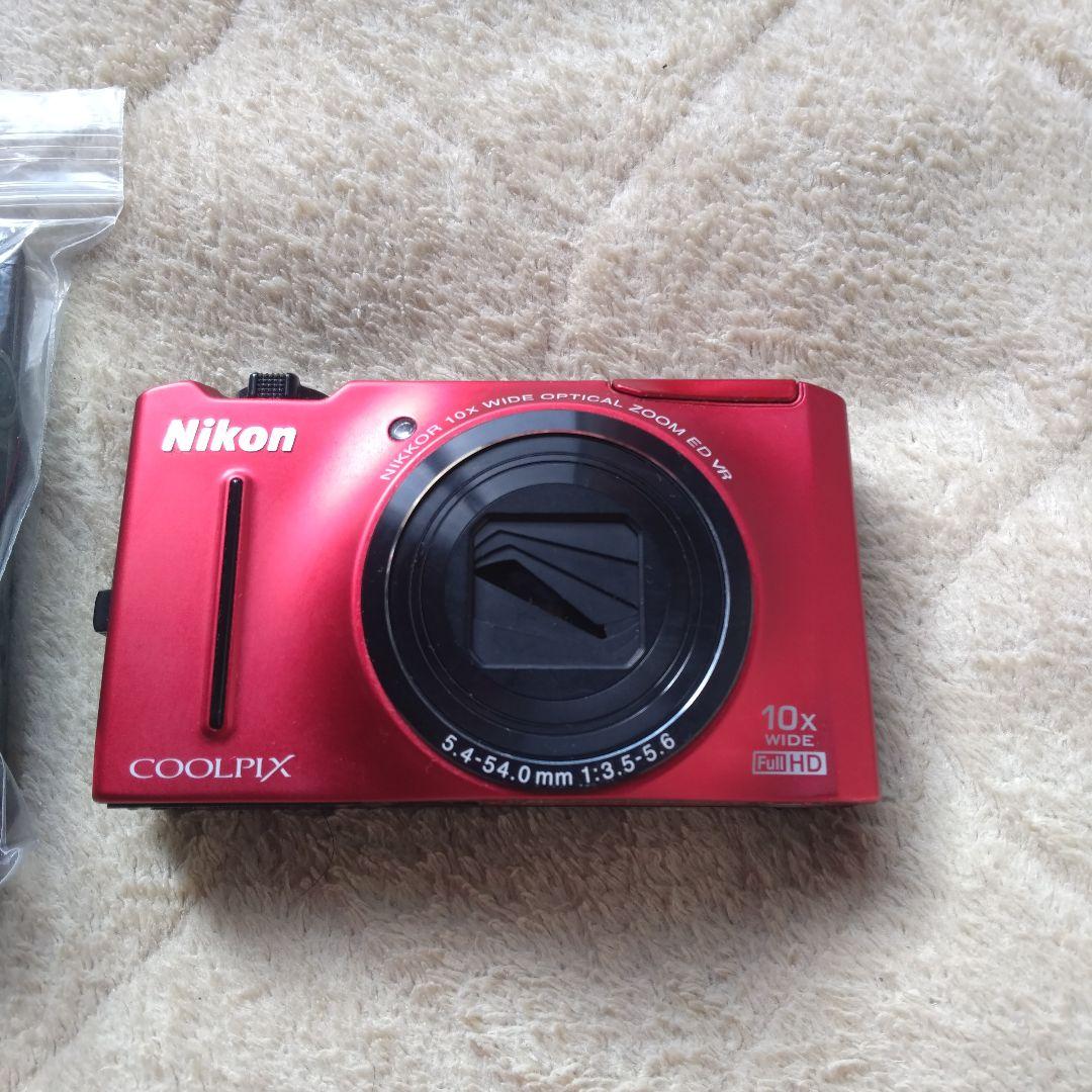 ♥️完品♥️赤色♥️ニコン COOLPIX S8100⭕️動作品