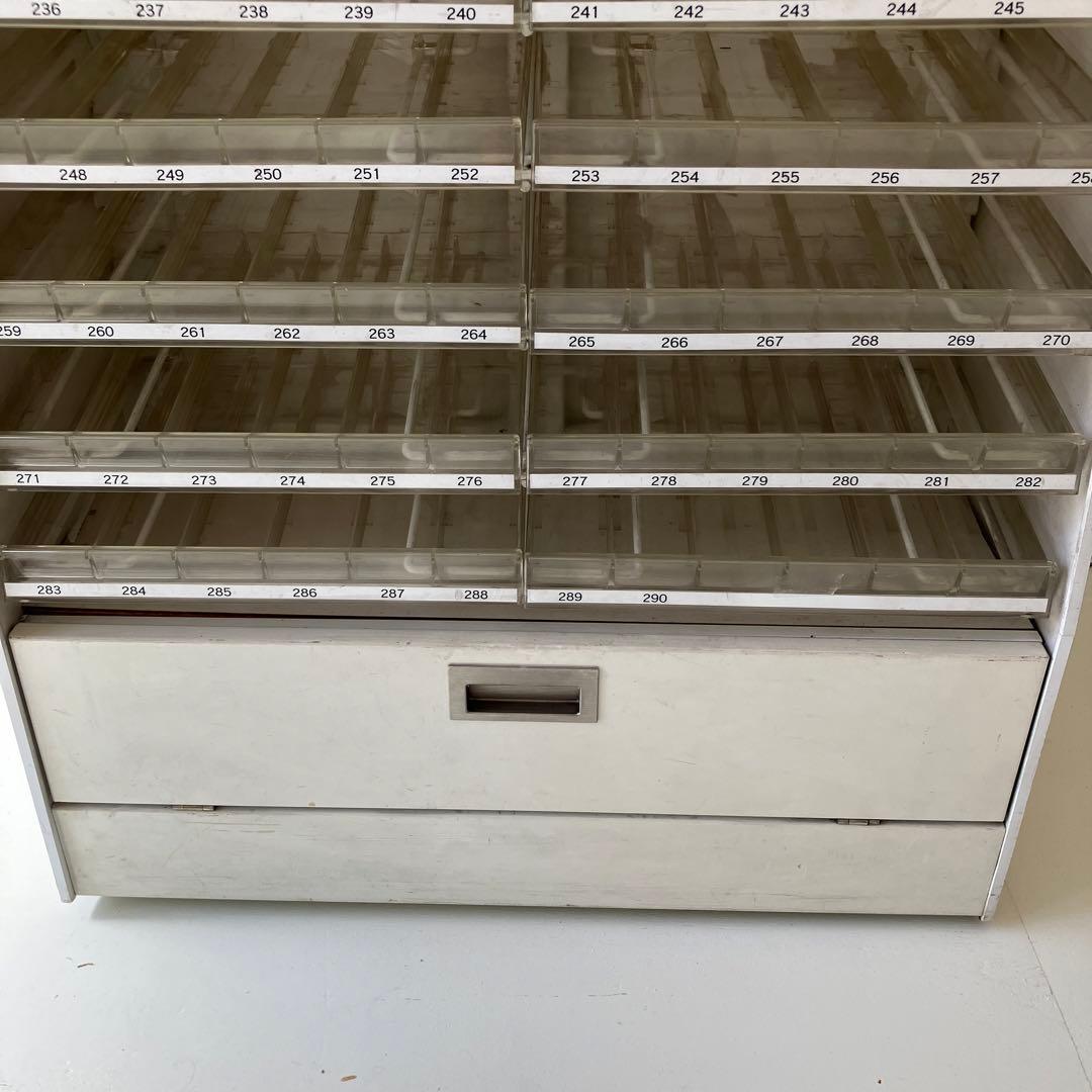 古道具　アンティーク/フジックス　糸棚　ミシン糸　什器