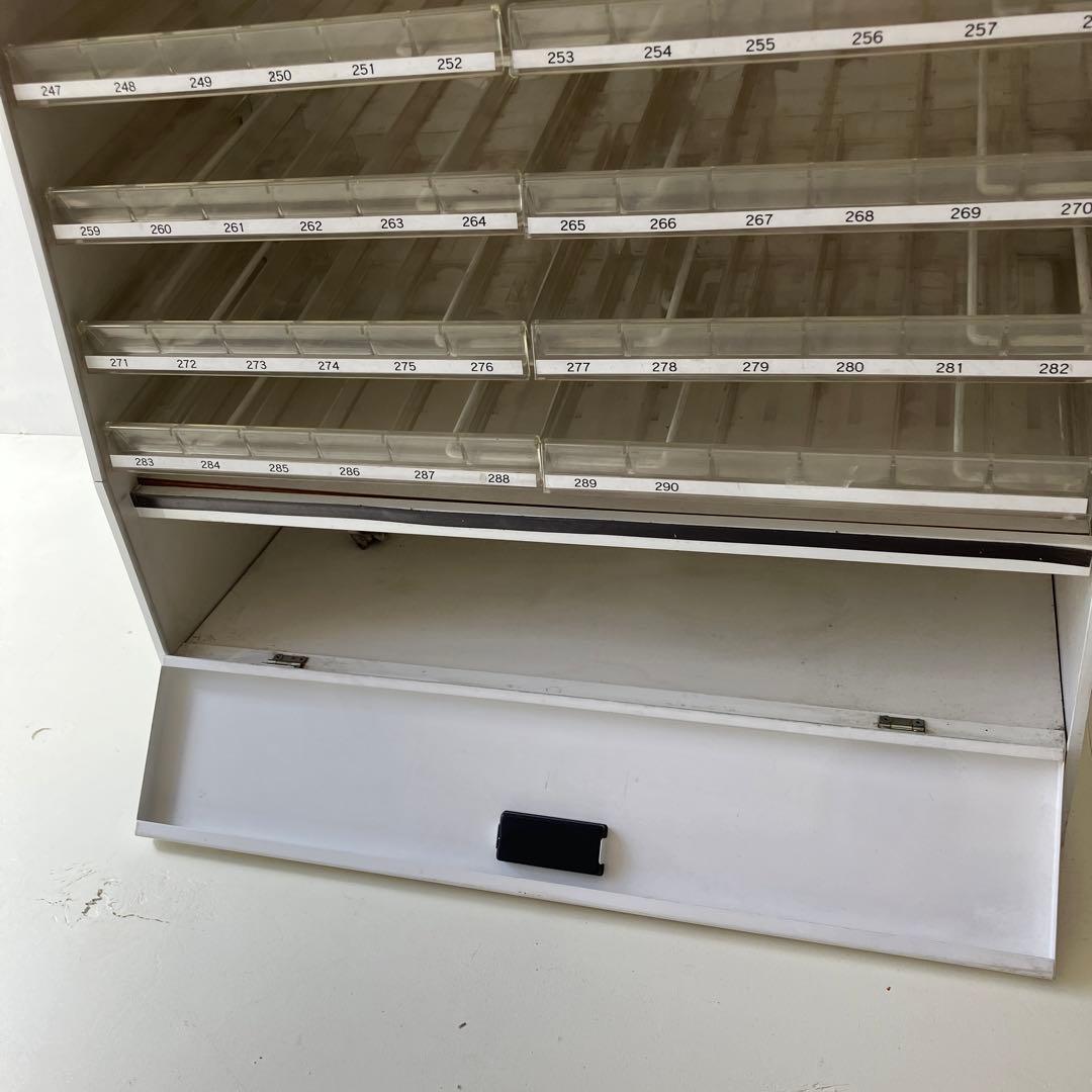 古道具　アンティーク/フジックス　糸棚　ミシン糸　什器