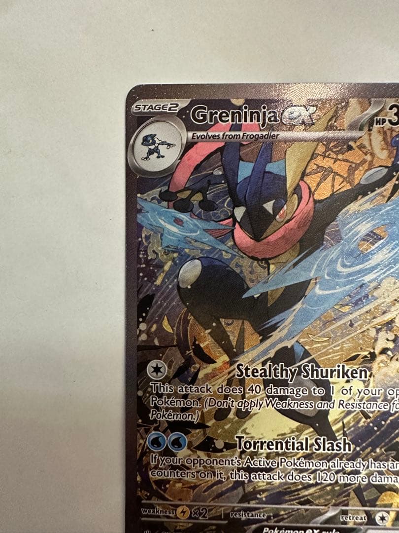 ゲッコウガex 海外　英語　プロモ