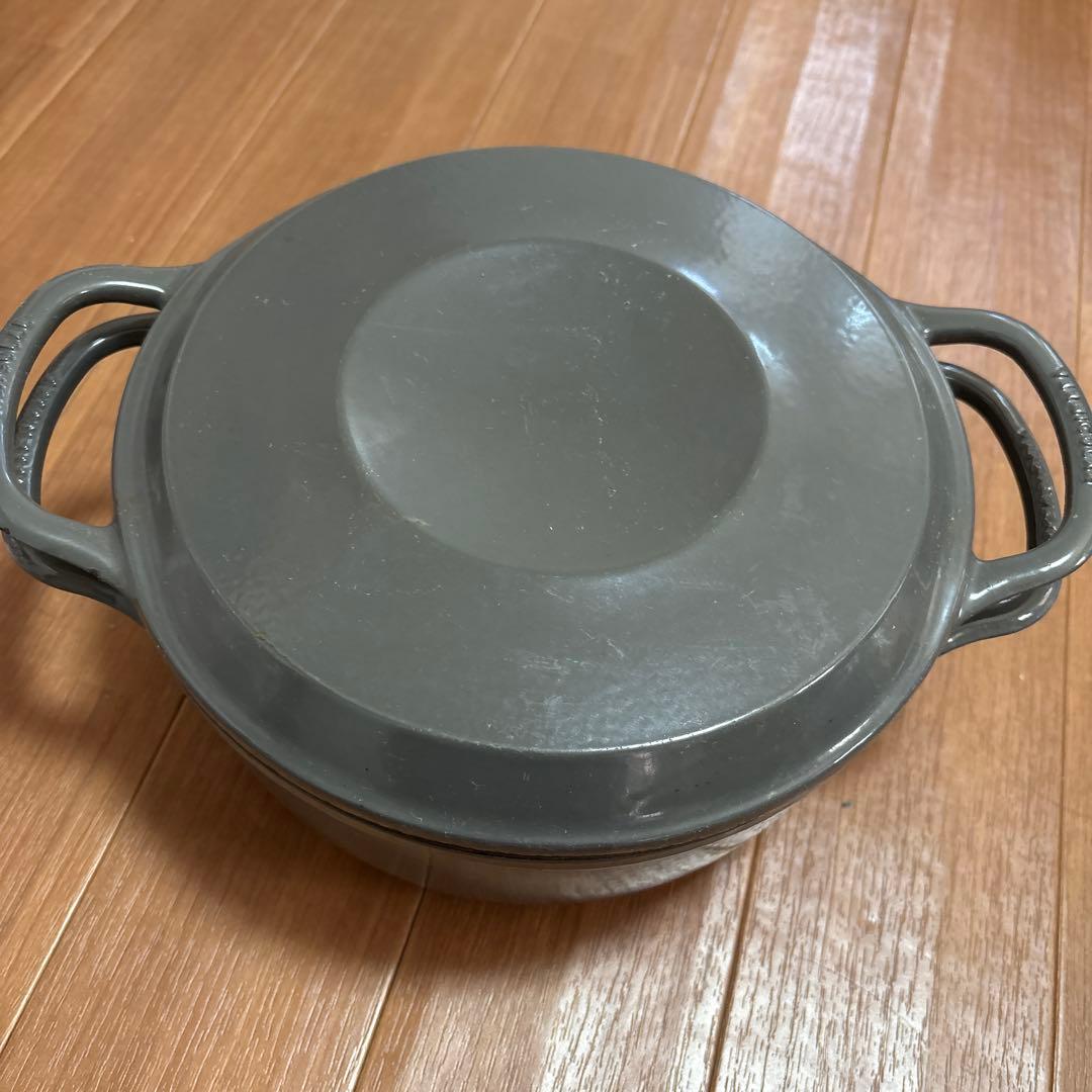VERMICULAR ライスポット　グレー　日本製 5合炊き　中古
