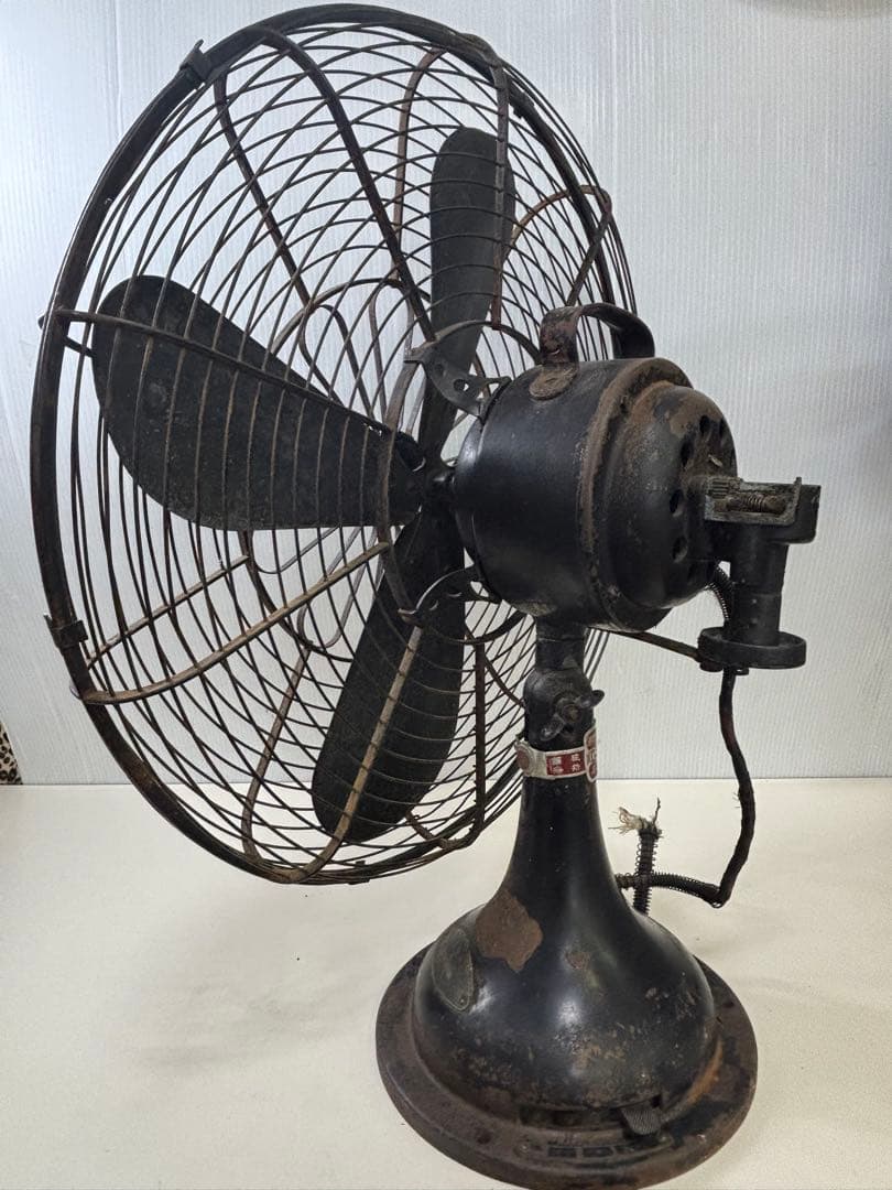 三菱電機 昭和レトロ 交流電気扇 アンティーク インテリア ジャンク品
