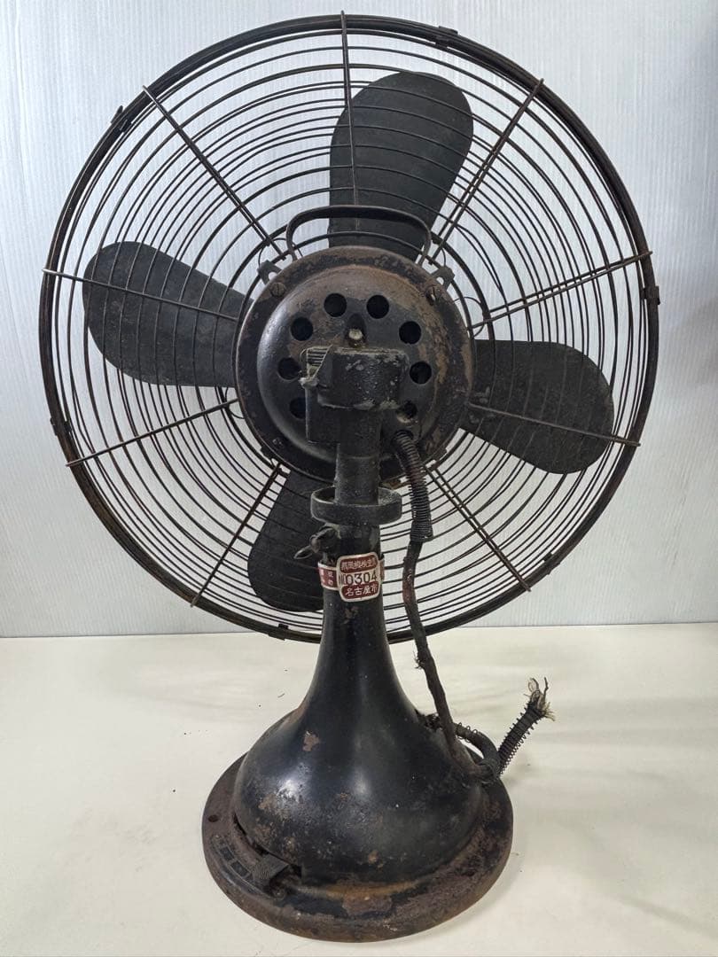 三菱電機 昭和レトロ 交流電気扇 アンティーク インテリア ジャンク品
