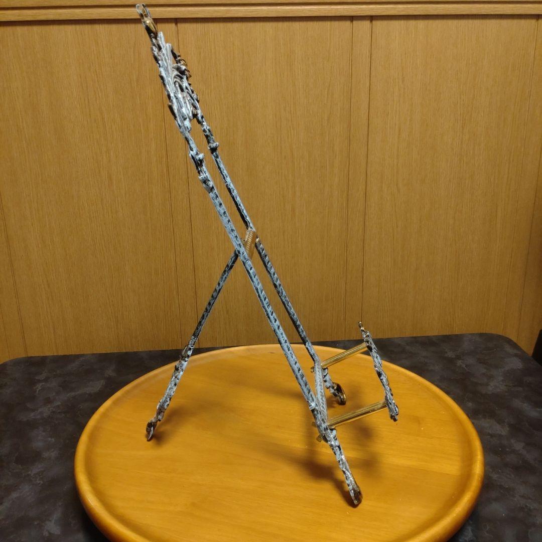アンティーク　真鍮製イーゼル