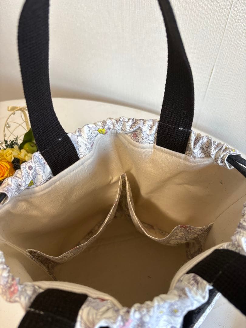 巾着バック　ヌビ　黒系