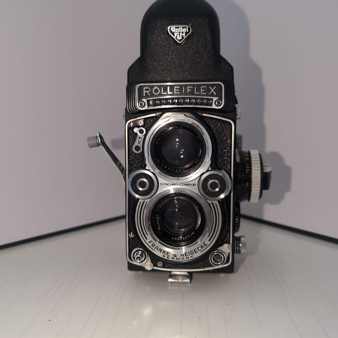 Rolleiflex 二眼レフカメラ ブラウン