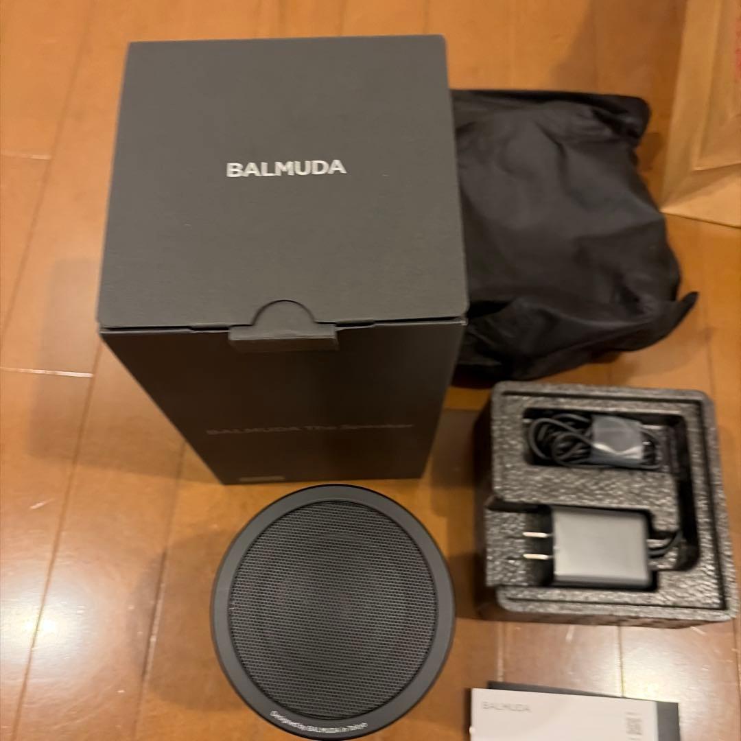 バルミューダ スピーカー BALMUDA The Speaker M01A-BK