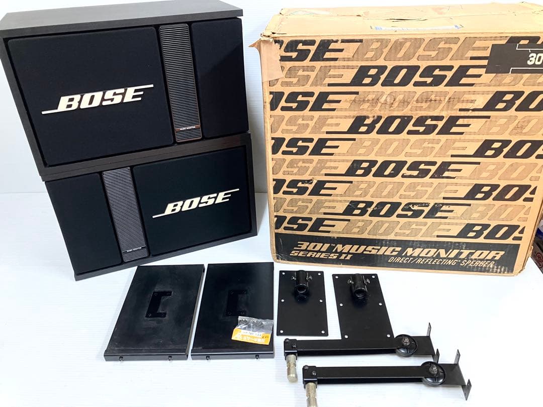 BOSE 301 MUSIC MONITOR II スピーカー 天吊ブラケット付