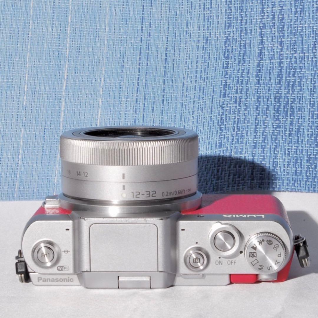 ✨極上美品＆オマケ多数✨大人気ピンク❤️Wi-Fi＆自撮りLUMIX GF7