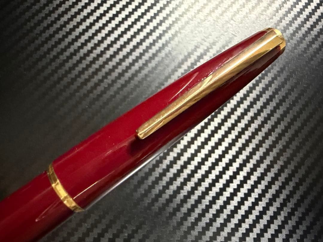 美品 モンブラン 万年筆 No.320 ボルドー EF 極細字
