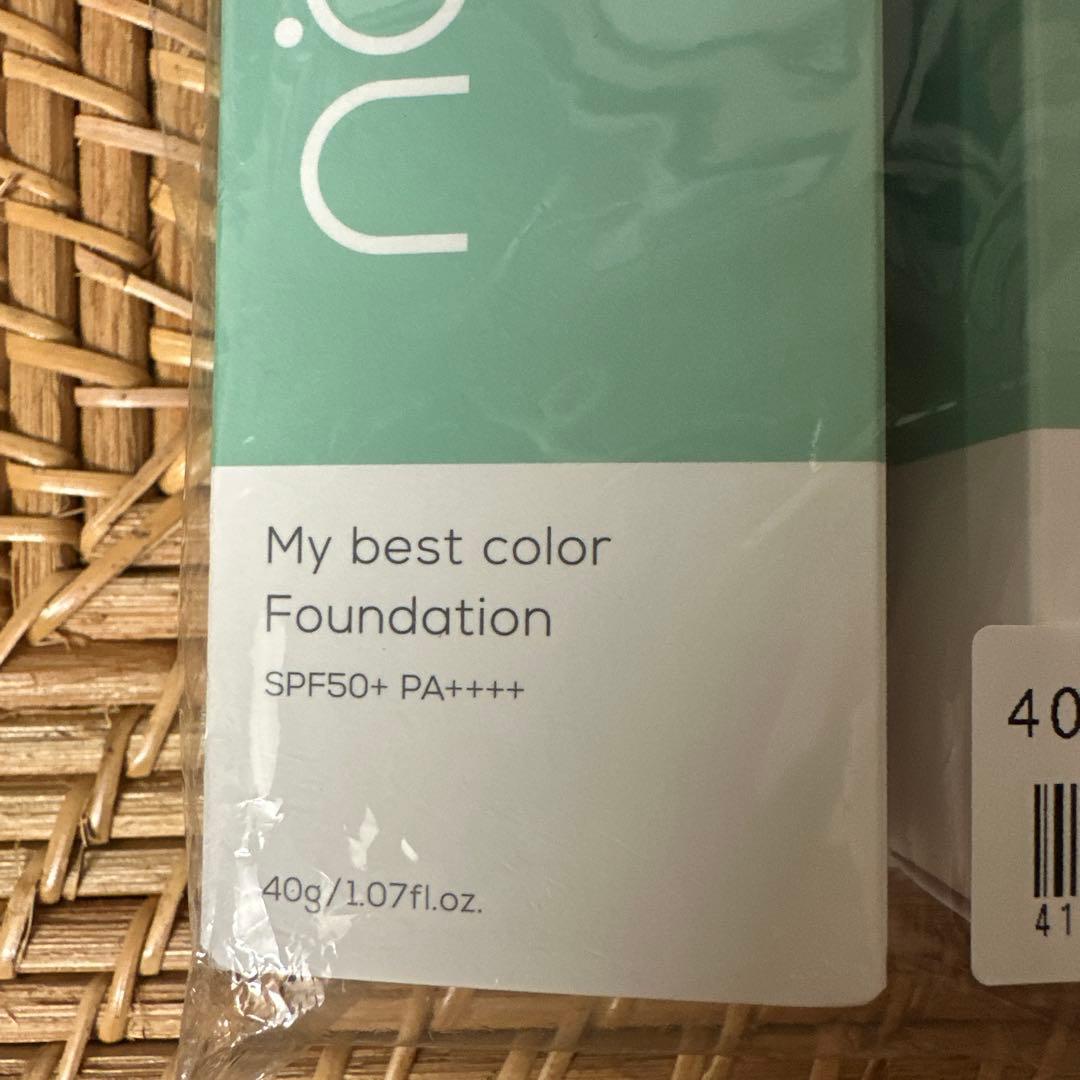 nöpa My best color Foundation 40g 2本セット