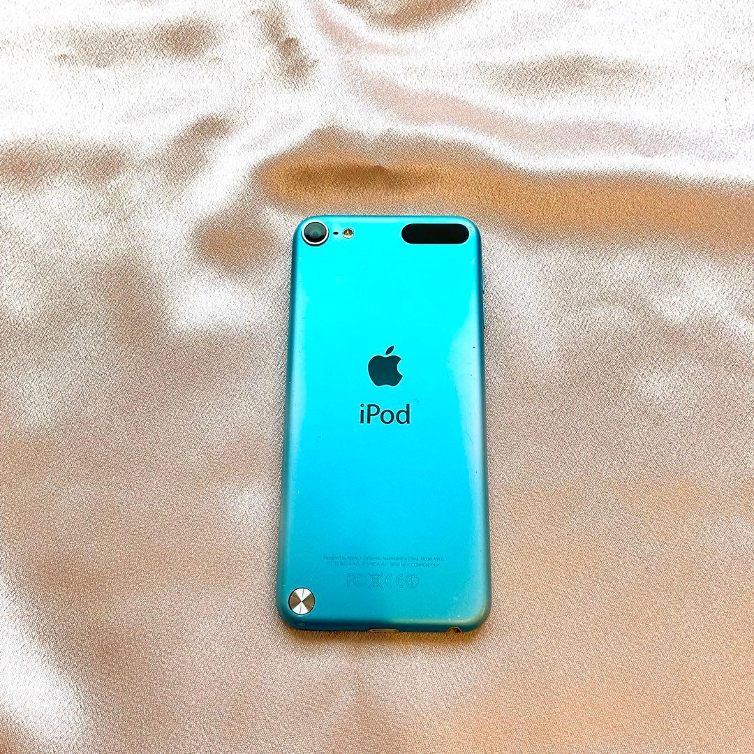 ブルー iPod touch 第5世代 64GB アイポッド Apple本体 m