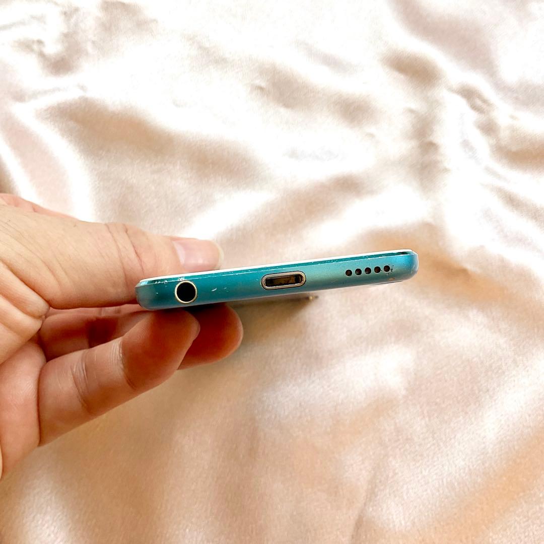 ブルー iPod touch 第5世代 64GB アイポッド Apple本体 m