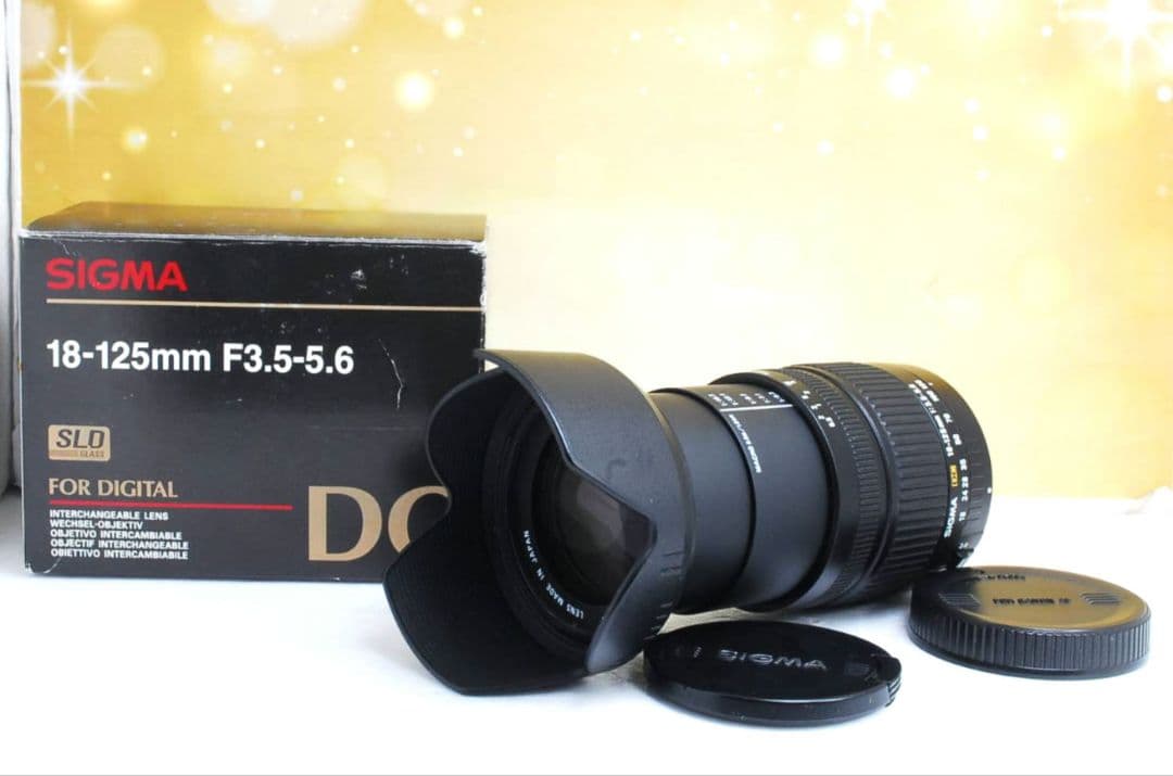 SIGMA 18-125mm F3.5-5.6DC　キャノン　EFマウント用