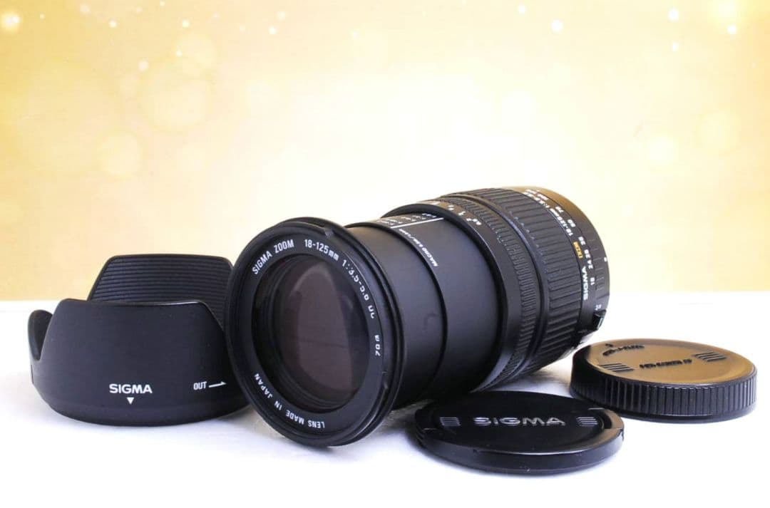 SIGMA 18-125mm F3.5-5.6DC　キャノン　EFマウント用
