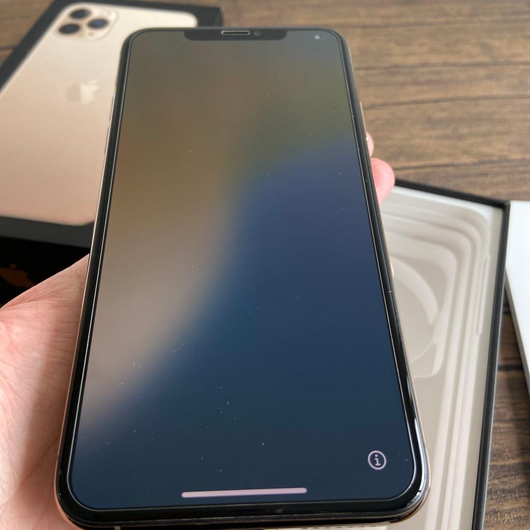 値下げiPhone11 ProMax 64GB SIMフリー 本体 バッテリー○