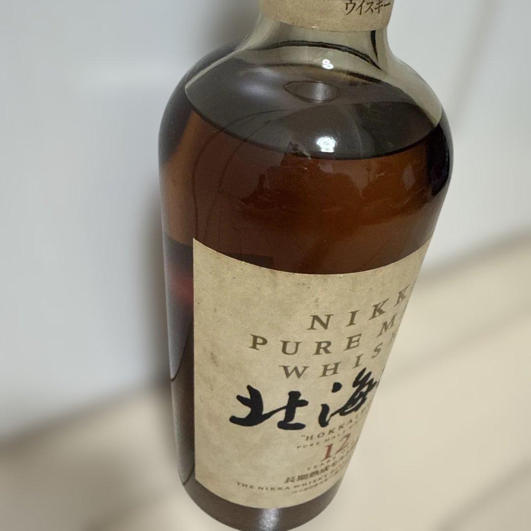 【未開封】ニッカ ピュアモルトウイスキー 北海道 12年 750ml
