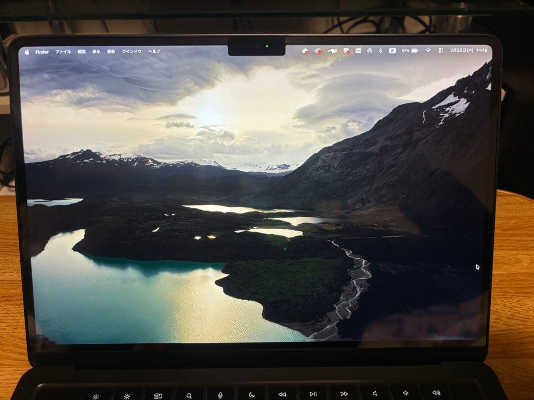 Apple MacBook Air M2 2022 カメラ不具合あり