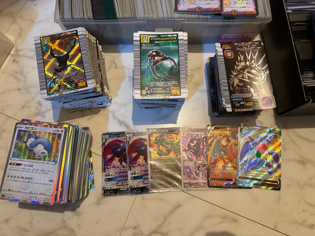 トレカまとめ　ポケカ　遊戯王　デュエマ　ムシキング　恐竜キング