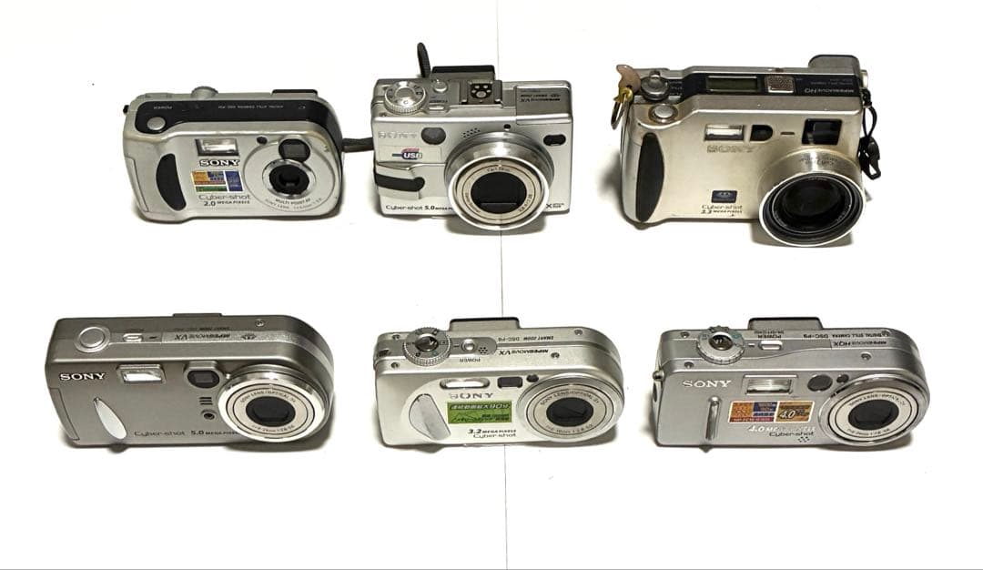 デジカメ6台セット SONY Cyber-shot DSC-V1含む