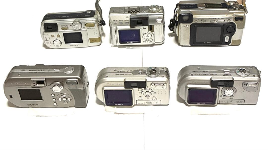 デジカメ6台セット SONY Cyber-shot DSC-V1含む
