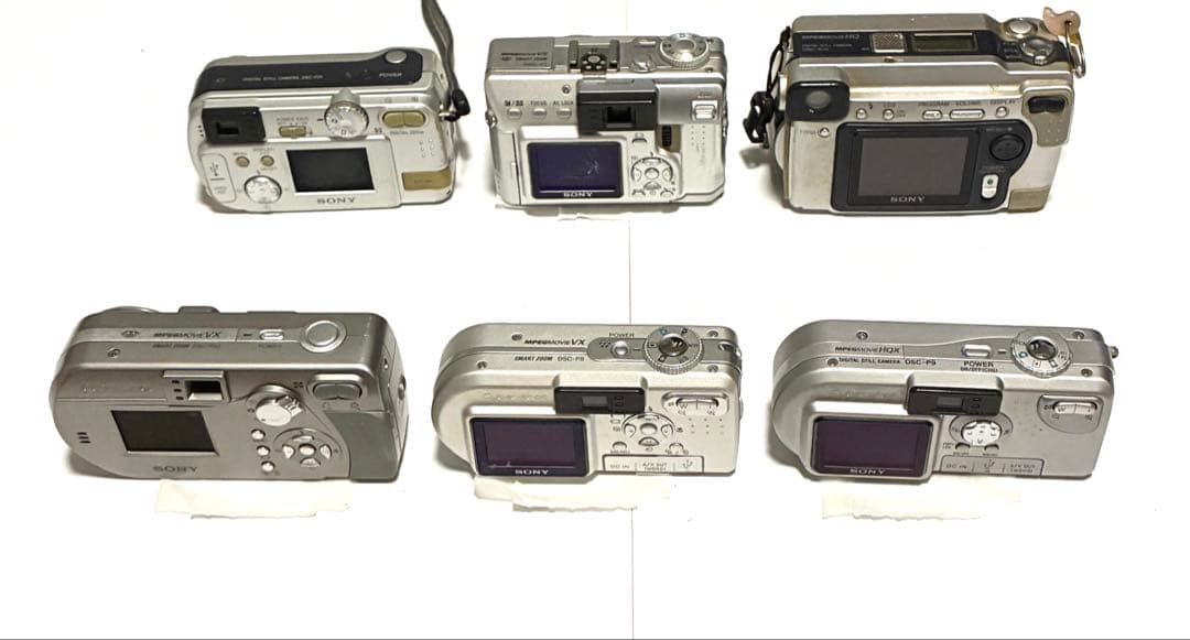 デジカメ6台セット SONY Cyber-shot DSC-V1含む