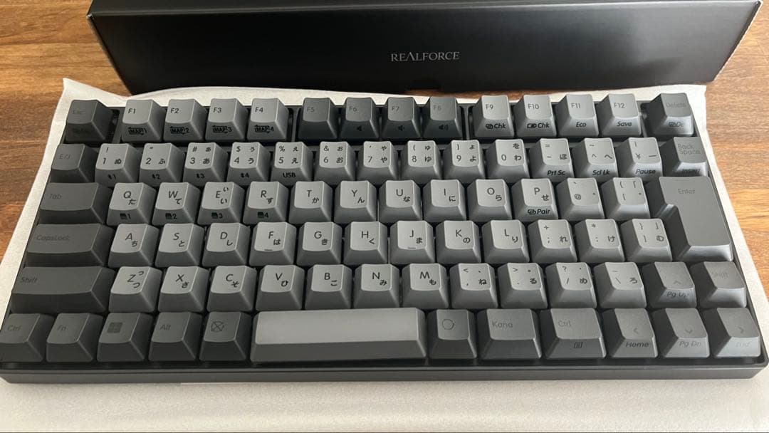 REALFORCE RC1 キーボード70％ブラック 日本語配列 キー荷重30g
