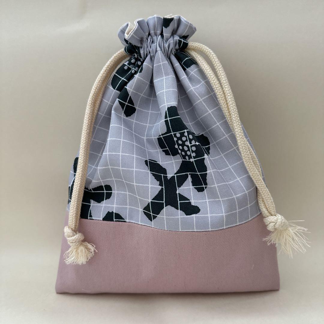 入園　入学　花柄　ピンク　ヌノコトファブリック　トートバッグ　子供