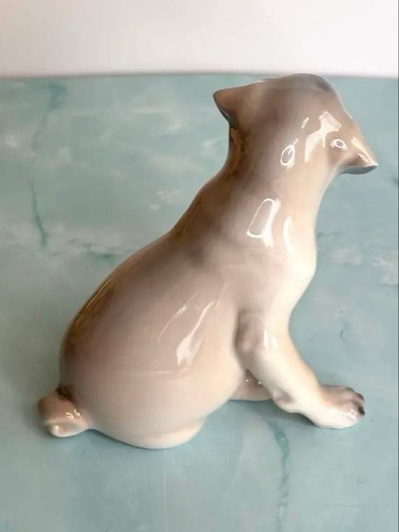 ロイヤルコペンハーゲン　フィギュリン　パグ　犬　置物　いぬ　アンティーク