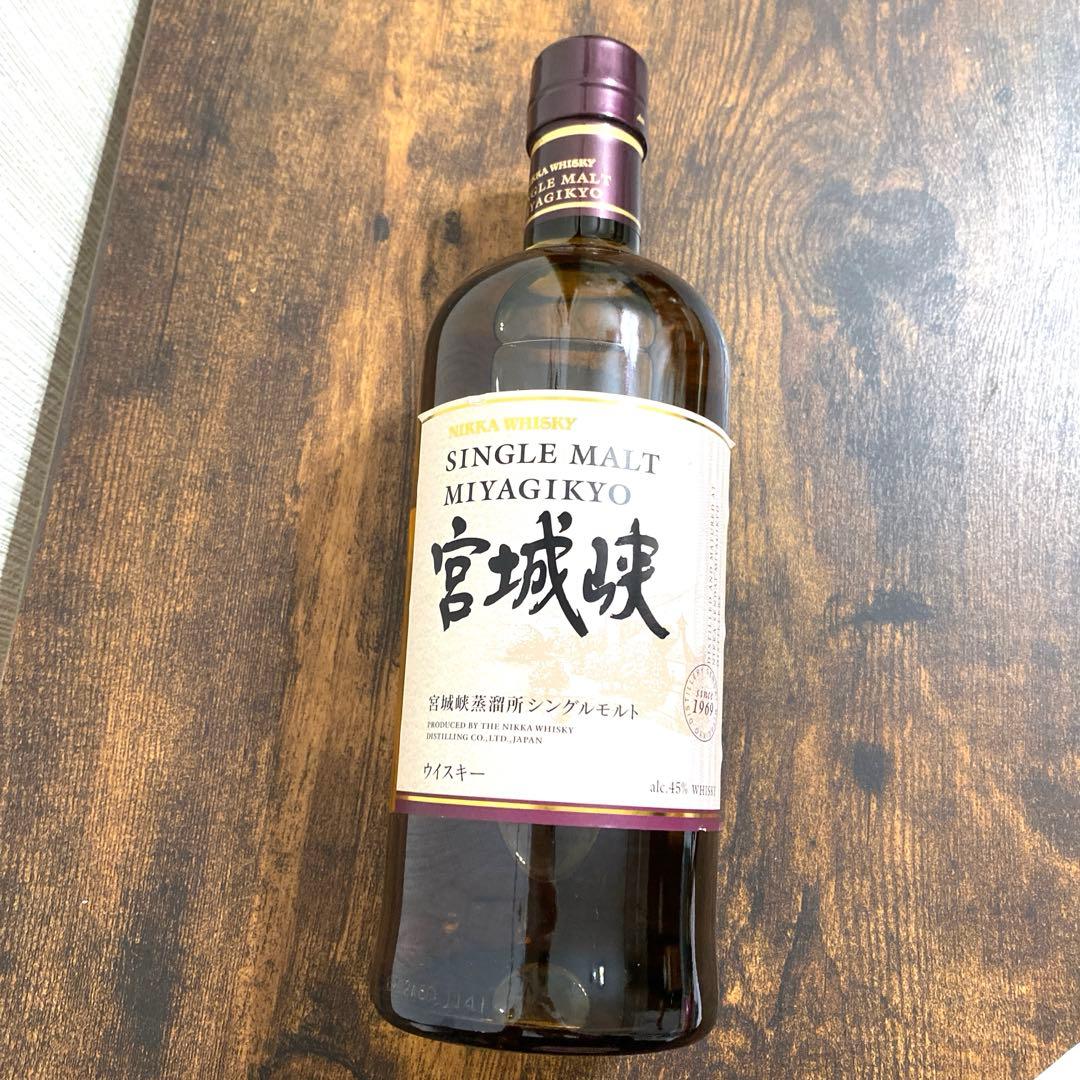 品薄 宮城峡蒸溜所シングルモルトウイスキー700ml竹鶴 ニッカウイスキー日本製