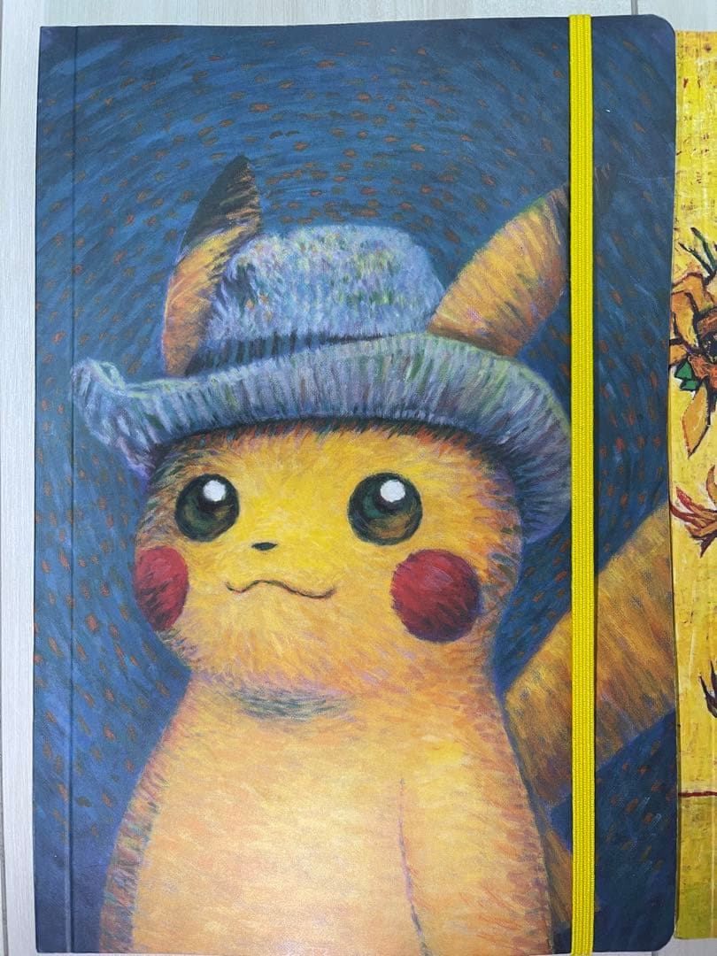 【正規品】　ゴッホピカチュウ　ポケモン　ゴッホ美術館　ノートブックセット