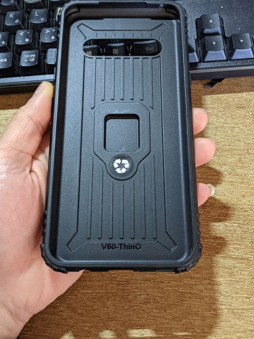 LG V60 ThinQ 5G docomo 専用ケース付き
