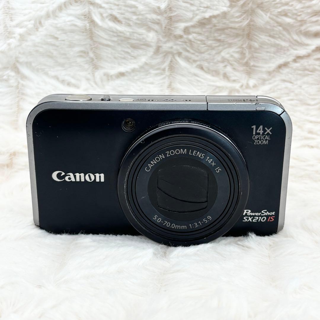 Canon PowerSho SX210 IS ブラック 訳あり