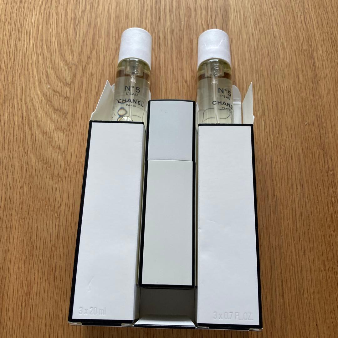 CHANEL N°5 L'EAU Eau de Toilette リフィル2本付