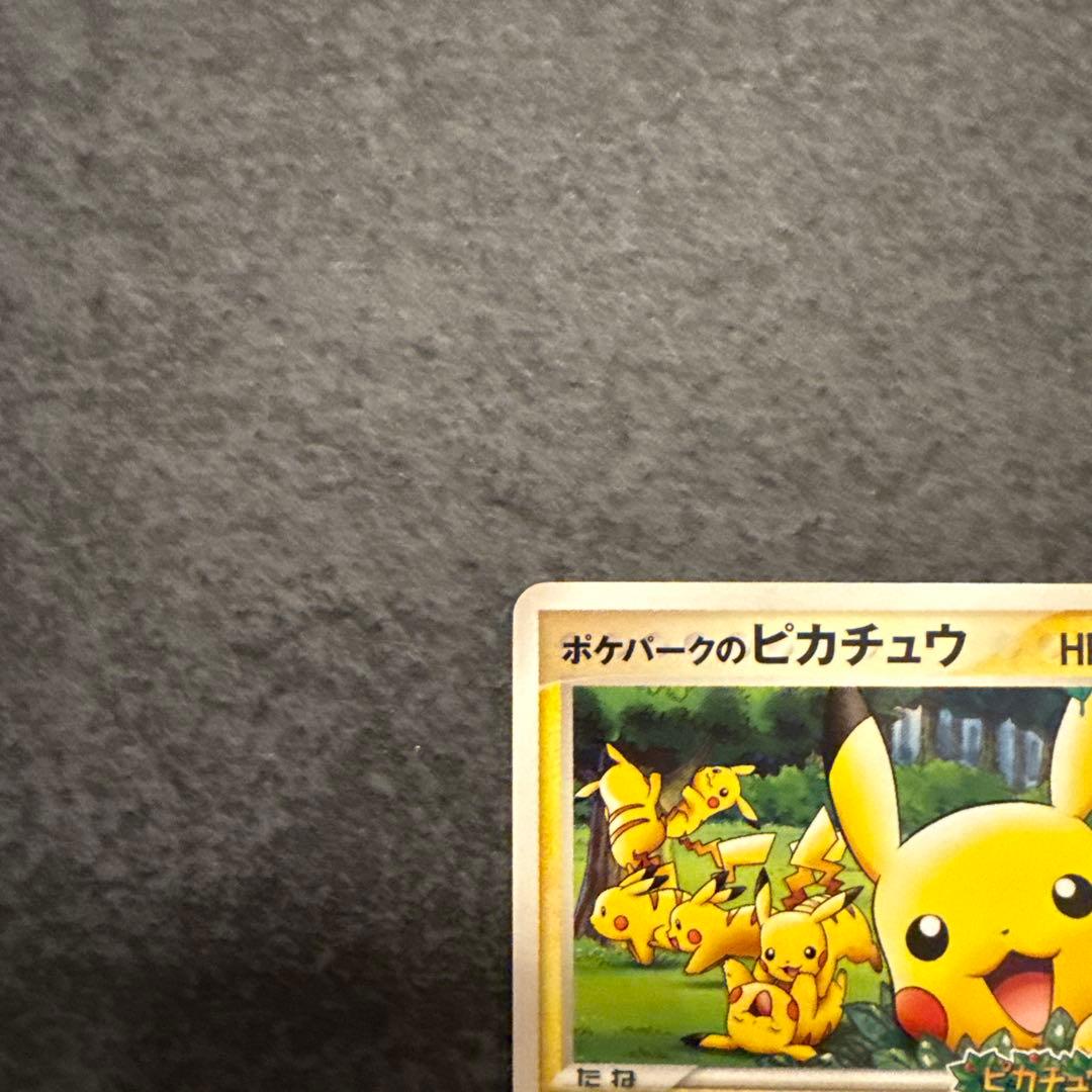 ポケカ　ポケパークのピカチュウ　プロモ