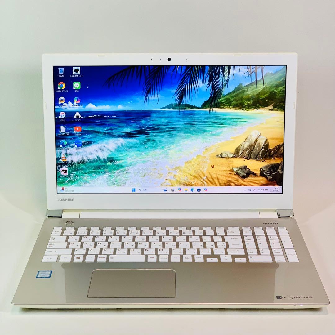 Core i7✨7世代✨SSD1TB✨32GB✨オフィス✨東芝✨ノートパソコン