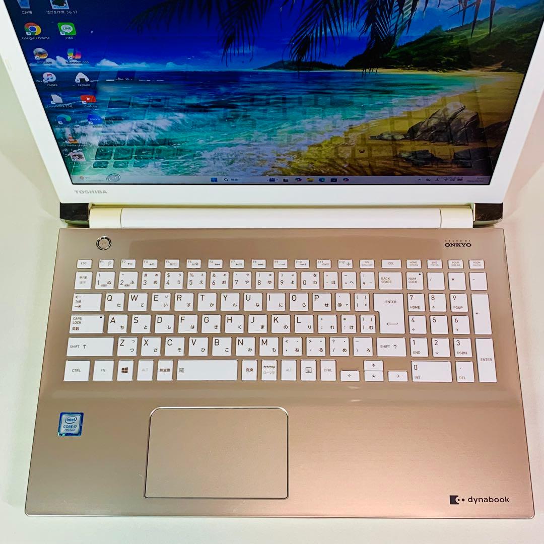 Core i7✨7世代✨SSD1TB✨32GB✨オフィス✨東芝✨ノートパソコン