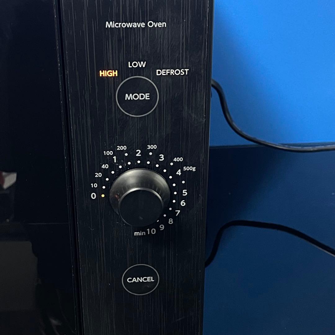 YAMAZEN 電子レンジ YRL-F180 ヘルツフリー フラット　2022年
