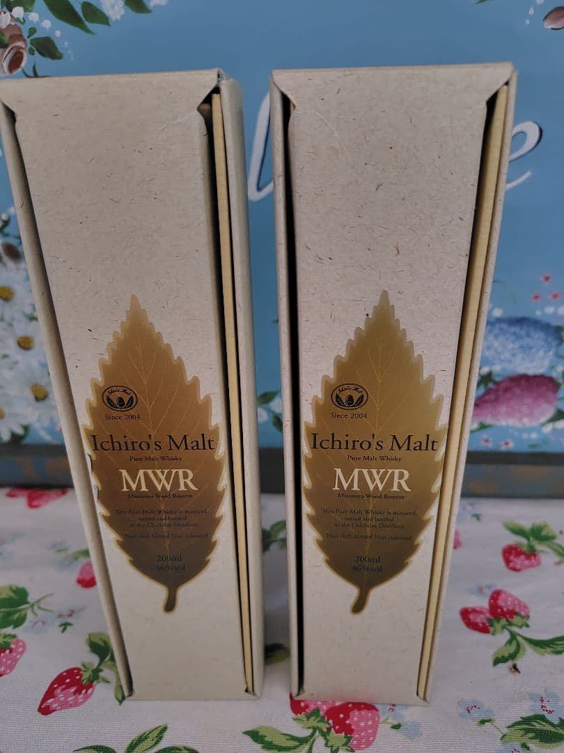 イチローズモルト ミズナラウッドリザーブ　ウイスキー　MWR 200ml 2本