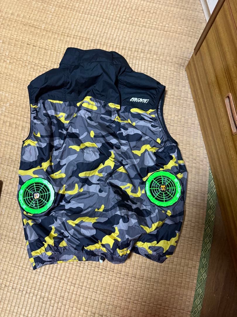 BURTLE AIRCRAFT 空調服 迷彩