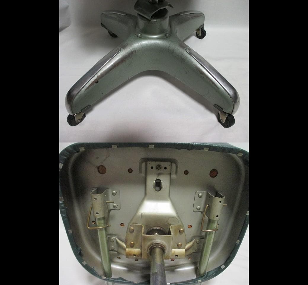 貴重!!　50～60's　USA製　COSCO　スチールチェアー　美品