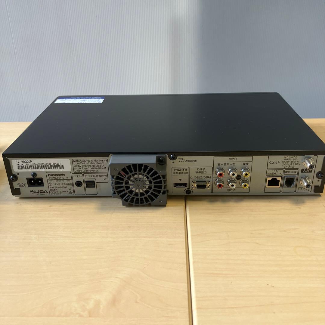 Panasonic TZ-WR320P スカパー!チューナー