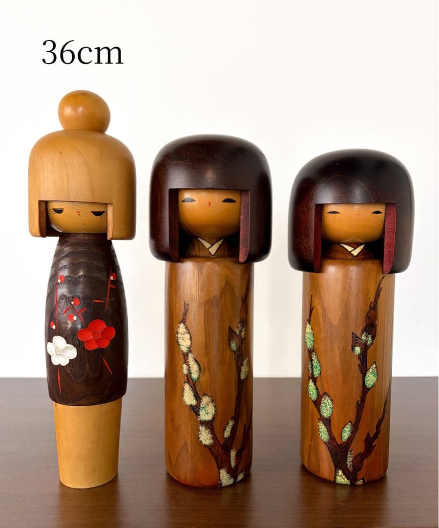 卯三郎 創作 こけし セット まとめ まとめて レトロ 可愛い kokeshi