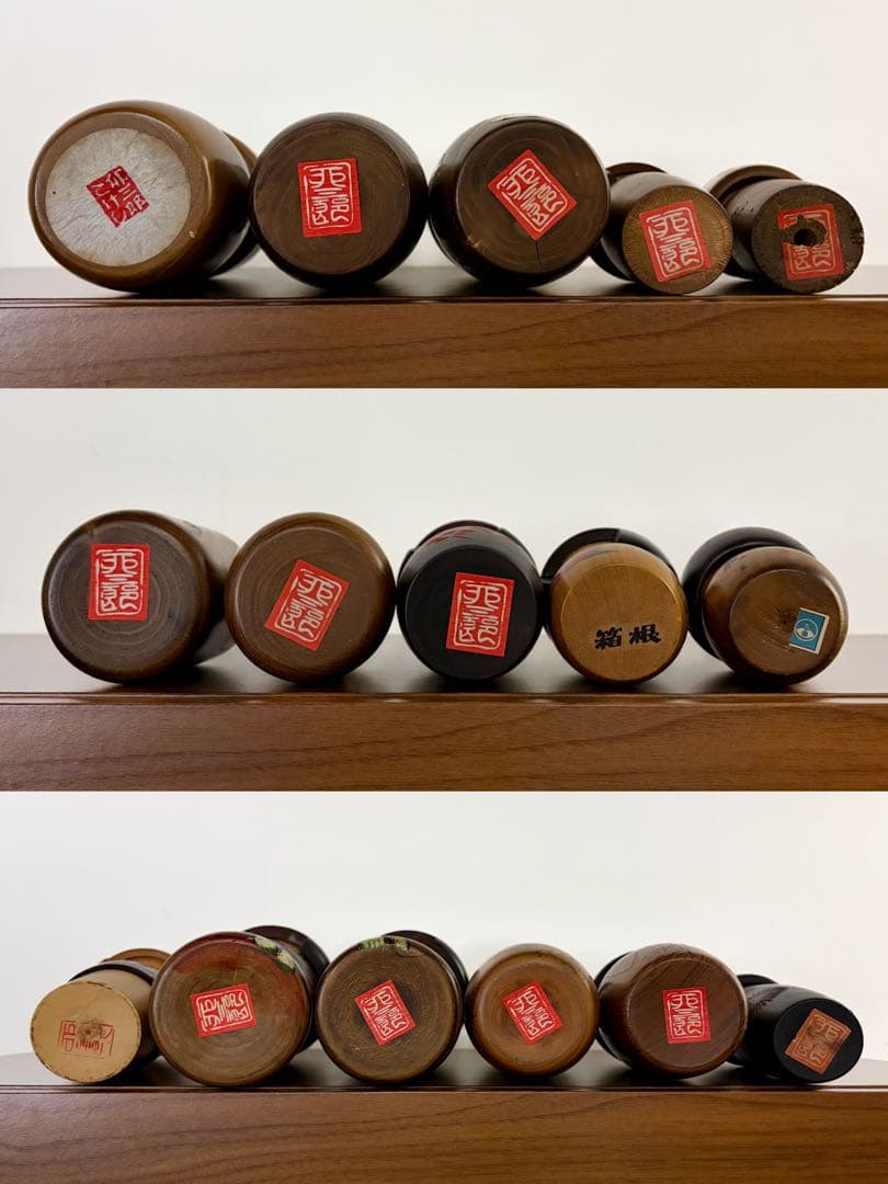 卯三郎 創作 こけし セット まとめ まとめて レトロ 可愛い kokeshi