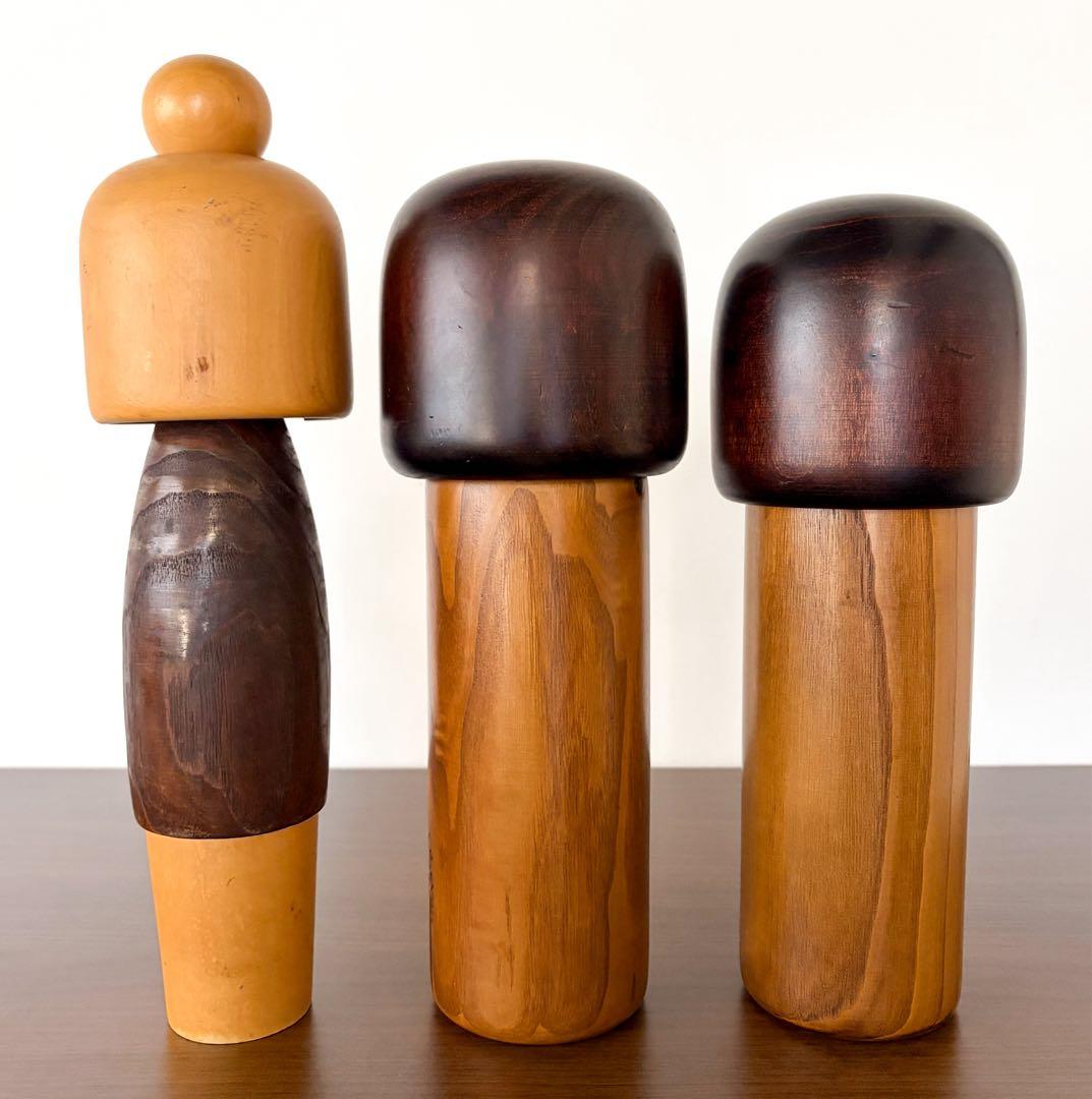 卯三郎 創作 こけし セット まとめ まとめて レトロ 可愛い kokeshi