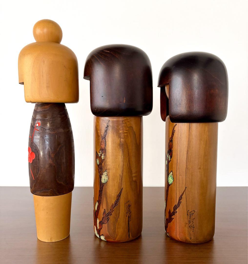 卯三郎 創作 こけし セット まとめ まとめて レトロ 可愛い kokeshi